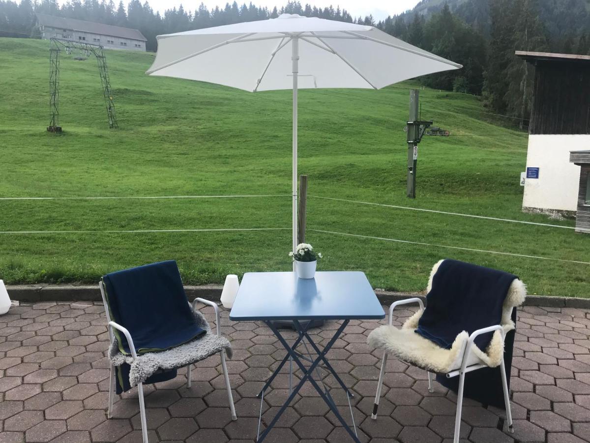 Kleine Ferienwohnung Am Rande Der Wildnis Sibratsgfäll Buitenkant foto