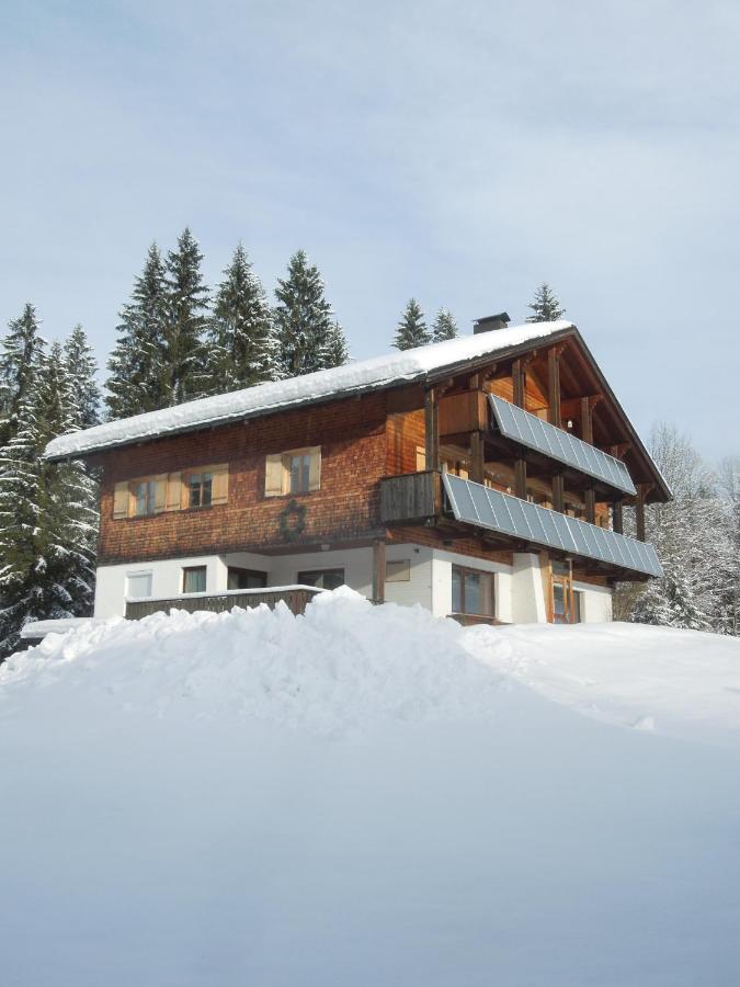 Kleine Ferienwohnung Am Rande Der Wildnis Sibratsgfäll Buitenkant foto