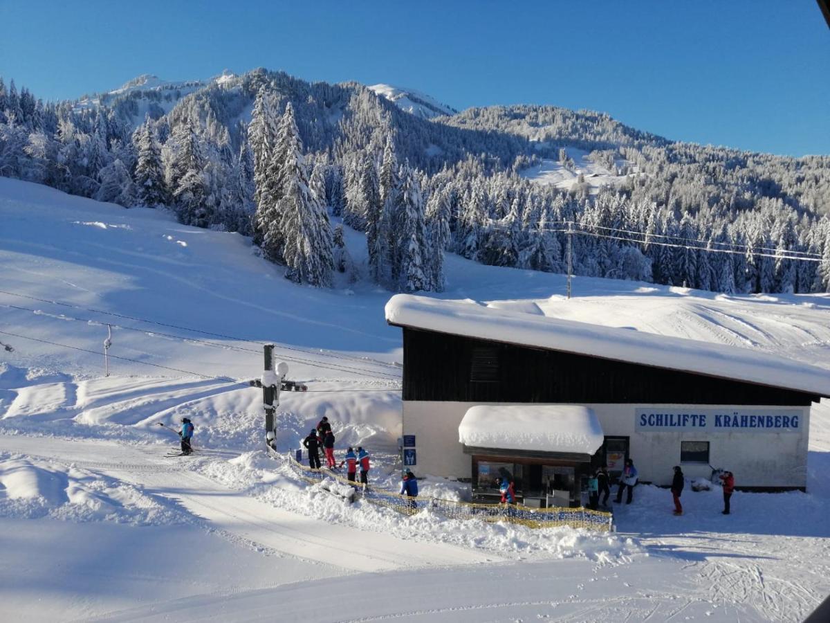 Kleine Ferienwohnung Am Rande Der Wildnis Sibratsgfäll Buitenkant foto
